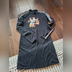 Adidas Black Floral Women's Dress